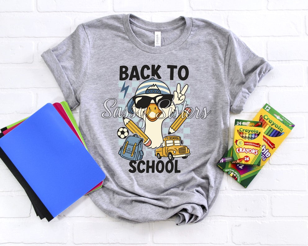 BACK TO SCHOOL SILLY GOOSE