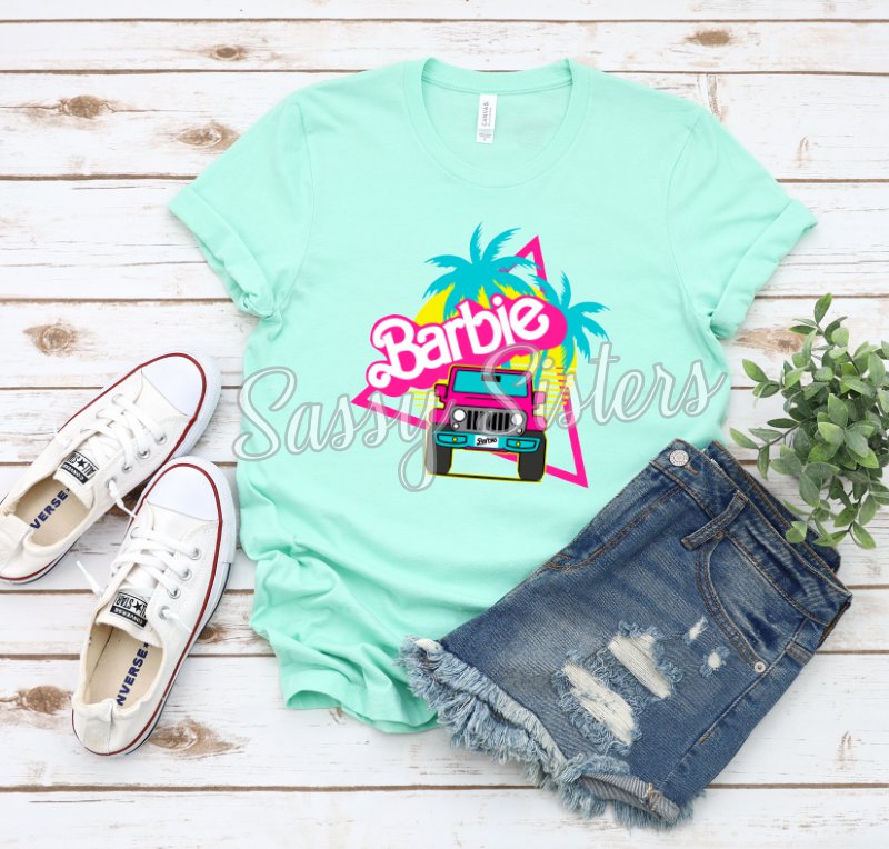 BARBIE JEEP - TRANSFER