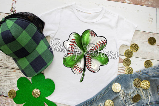 BASEBALL SHAMROCK - TRANSFER