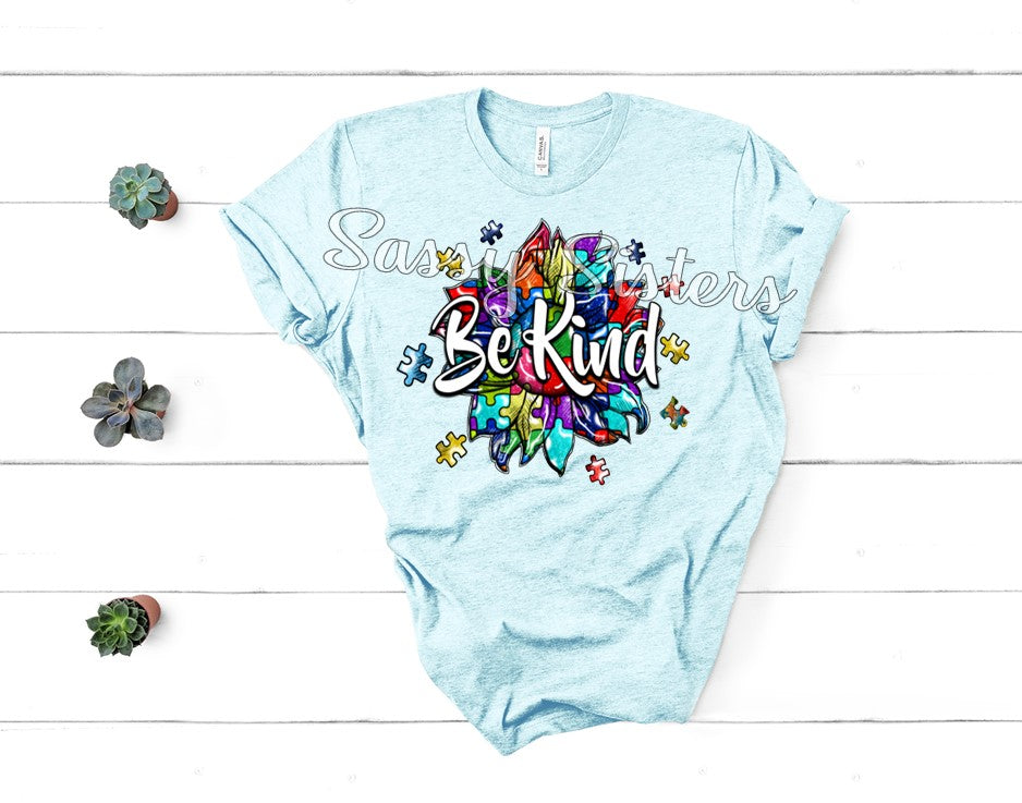 BE KIND SUNFLOWER PUZZLE
