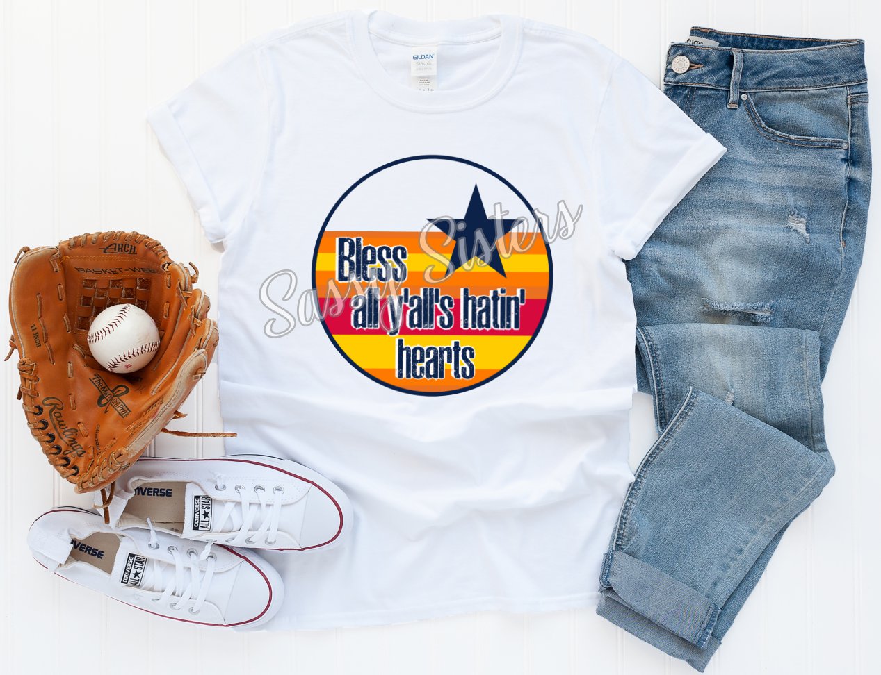 BLESS ALL Y'ALL'S HATIN' HEARTS - TRANSFER