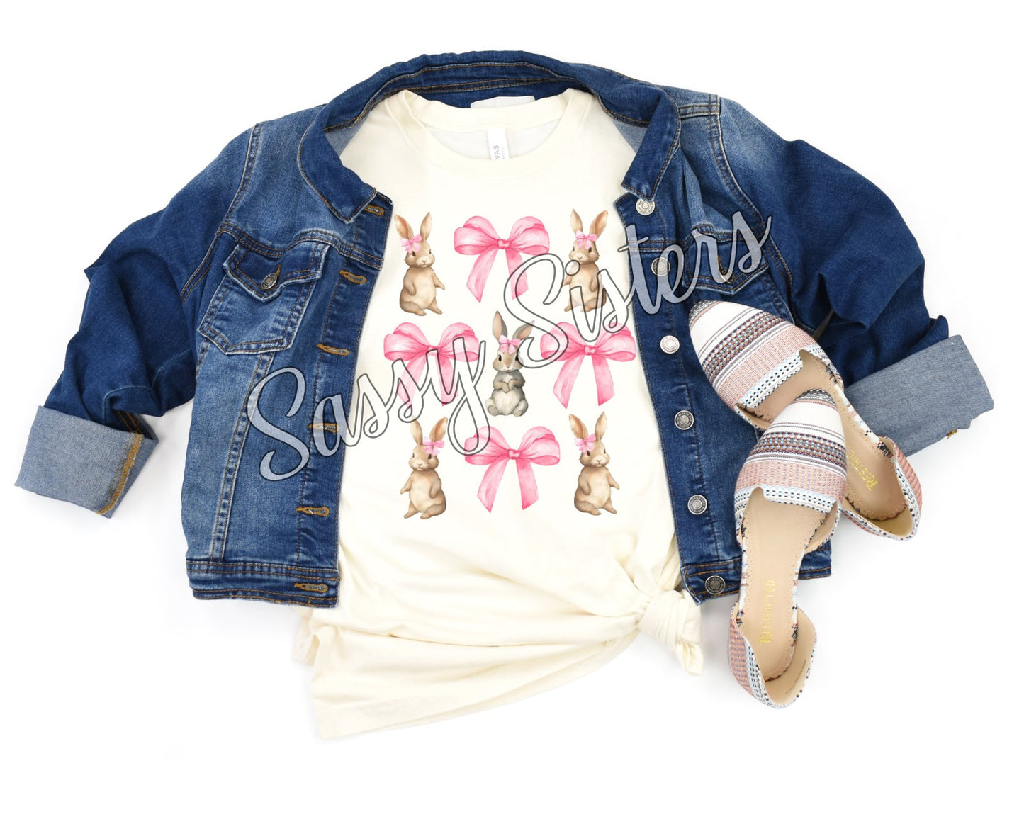 BUNNIES AND BOWS - TRANSFER