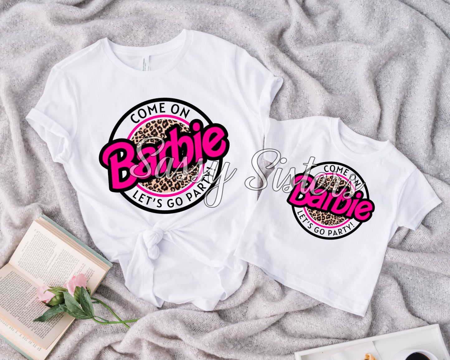 COME ON BARBIE LET'S GO PARTY - CHEETAH CIRCLE - TRANSFER