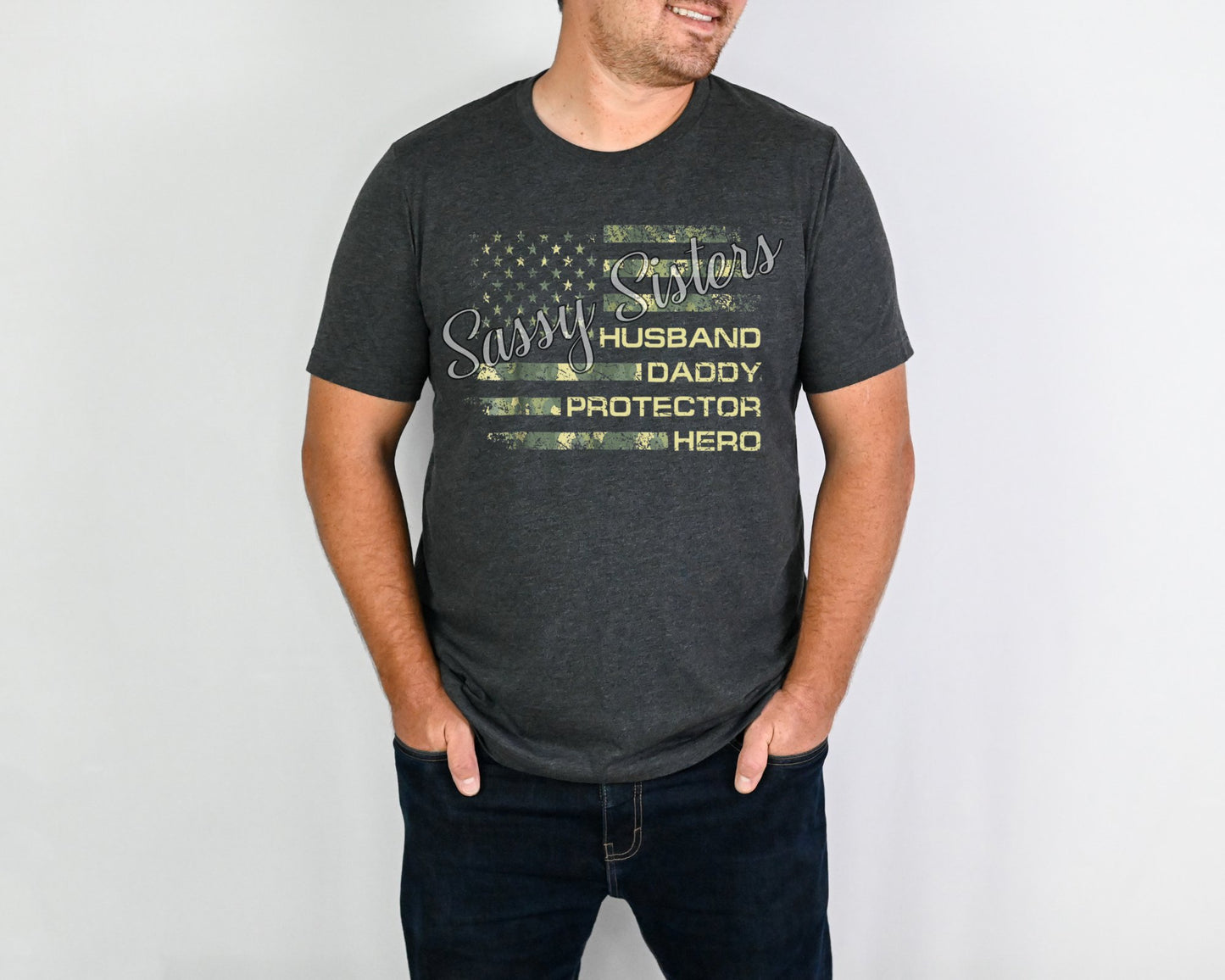 DAD CAMO FLAG - TRANSFER