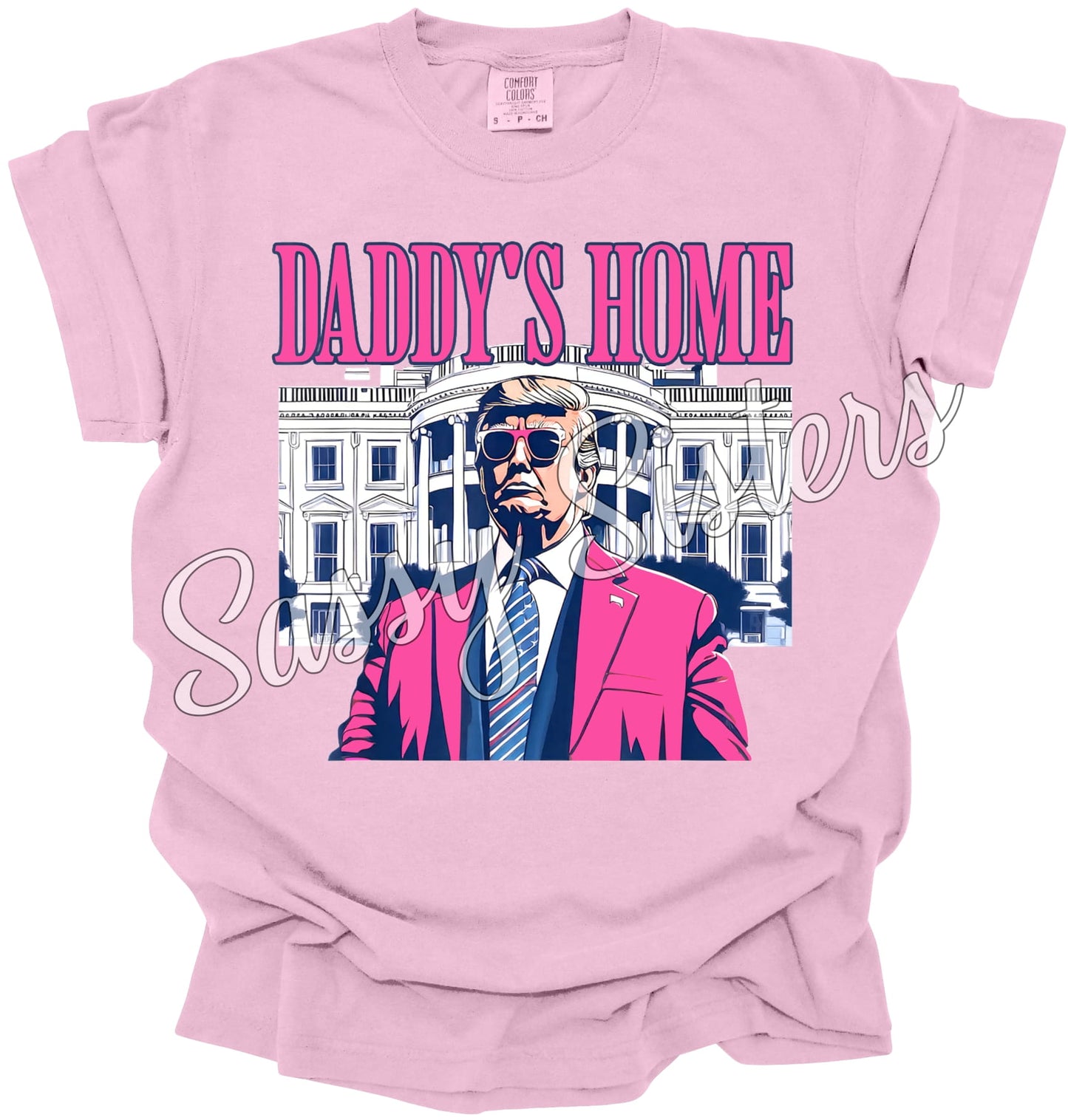 DADDY'S HOME - WHITEHOUSE - PINK - TRUMP - TRANSFER