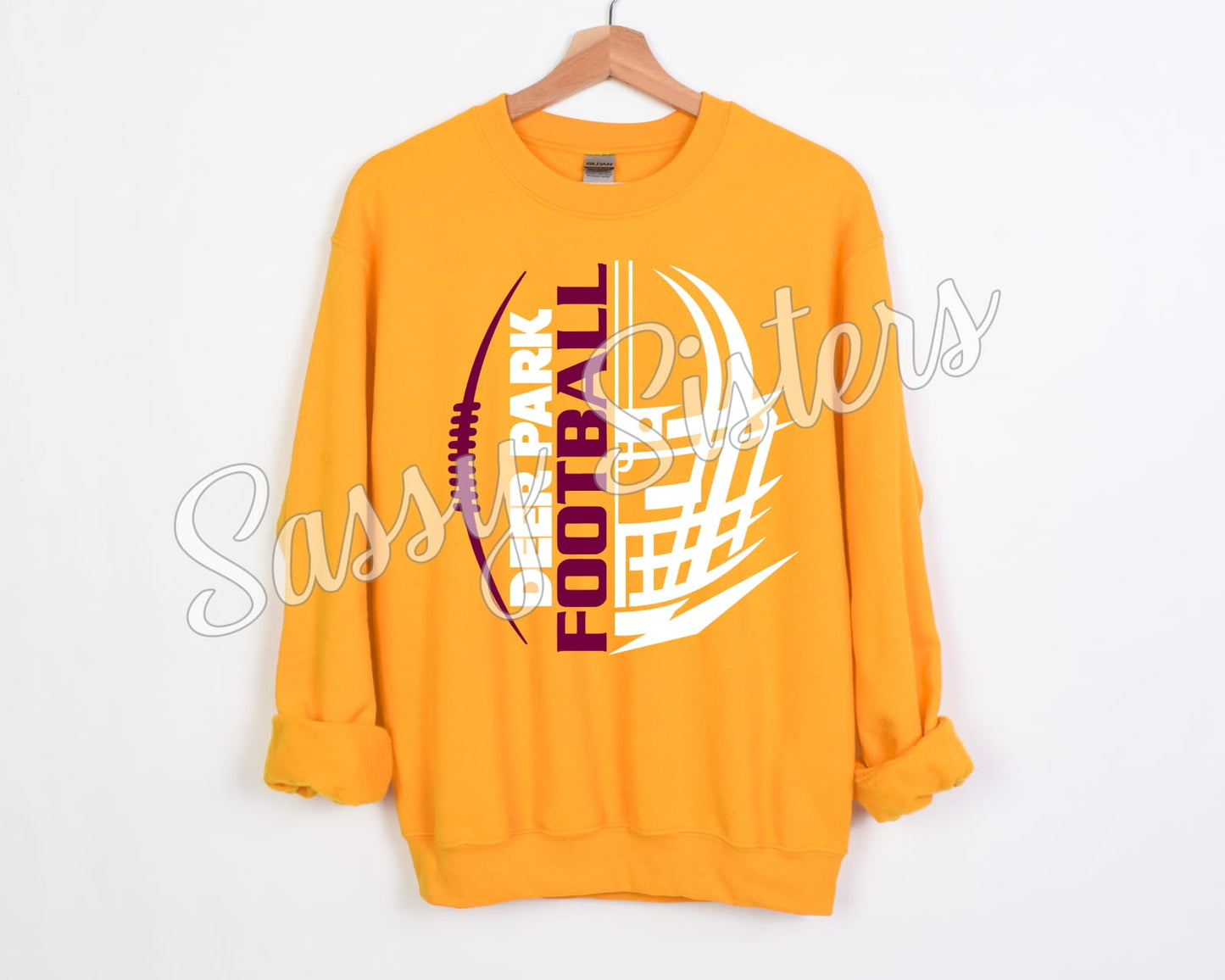 DEER PARK FOOTBALL HALF MASK - TRANSFER