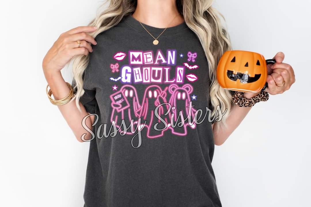 MEAN GHOULS GLOW - TRANSFER