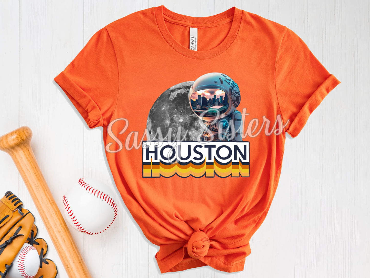 HOUSTON ASTRONAUT MOON - TRANSFER