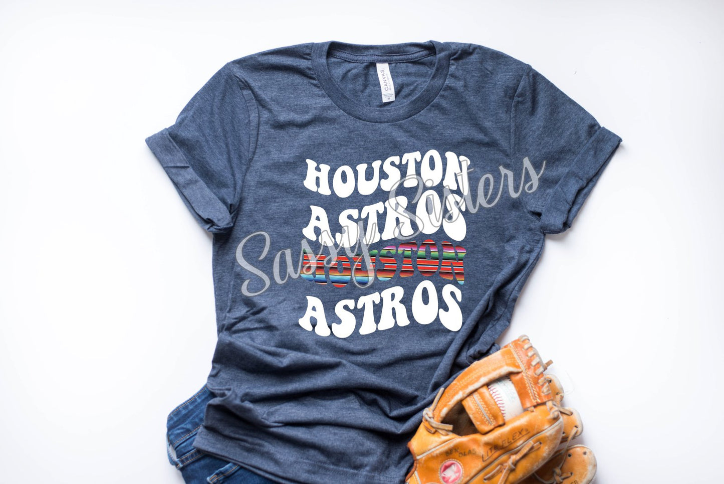 HOUSTON ASTR*S RETRO SERAPE - TRANSFER