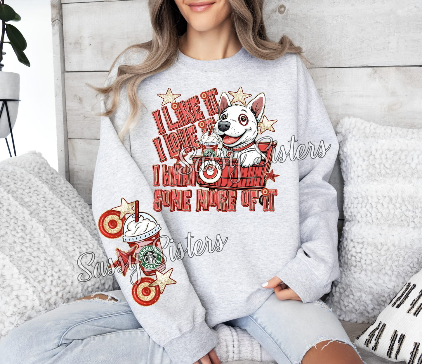 TARGET I LIKE IT I LOVE IT (OPTIONAL SLEEVE) - TRANSFER