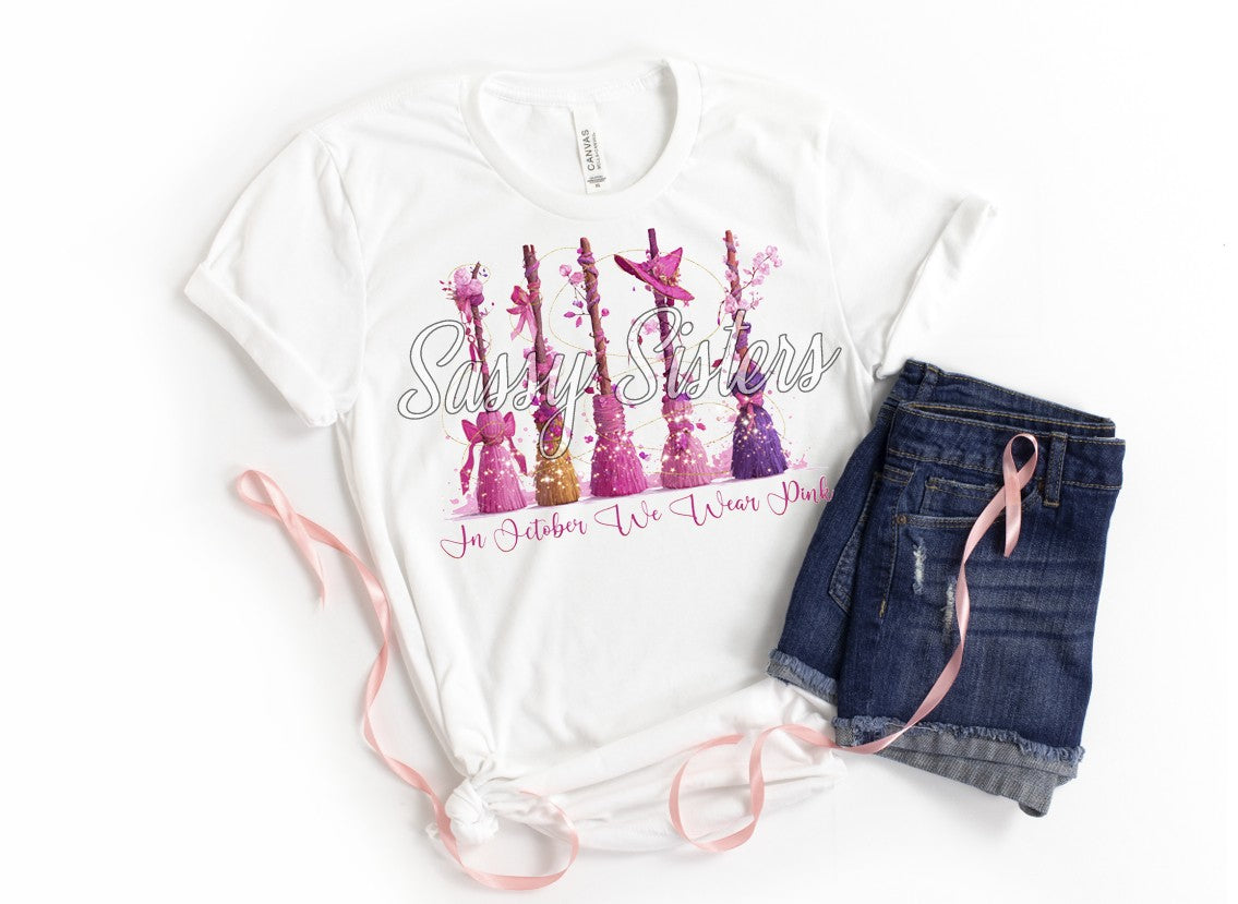 IN OCTOBER BROOMSTICKS