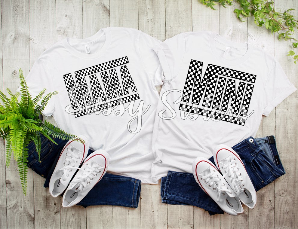 MAMA MINI CHECKERED
