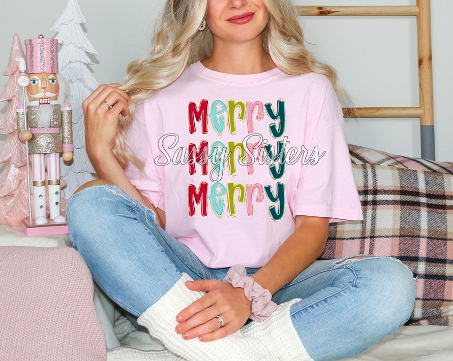 MERRY FAUX GLITTER- NO TREE
