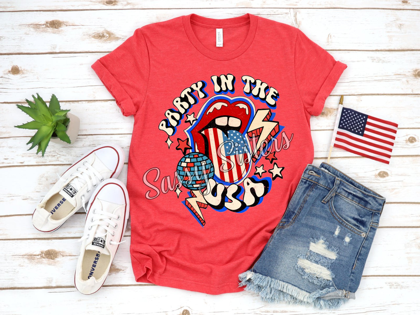 PARTY IN THE USA TONGUE - TRANSFER