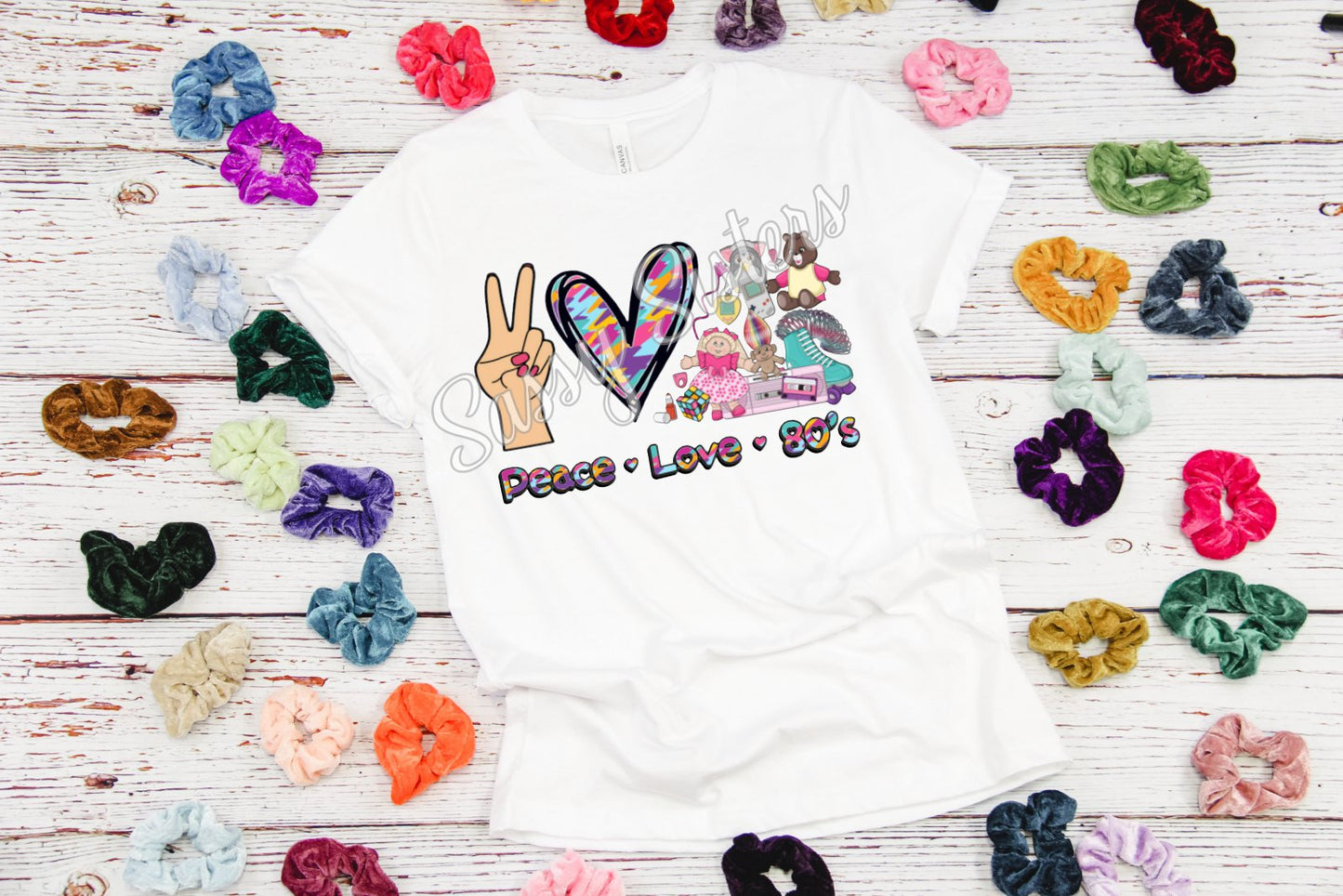 PEACE LOVE 80S - TRANSFER