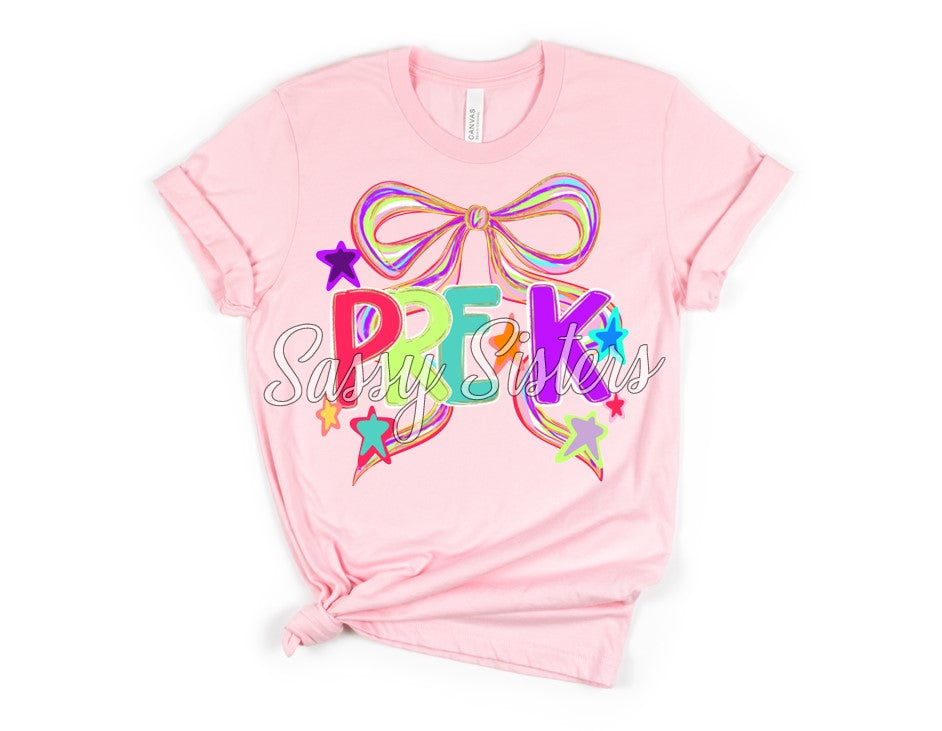 PREPPY GRADE BOW-PRE-K
