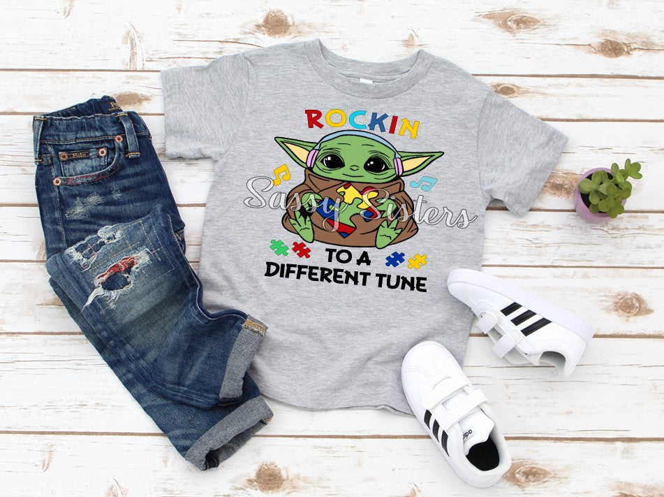 ROCKIN TO A DIFFERENT TUNE YODA