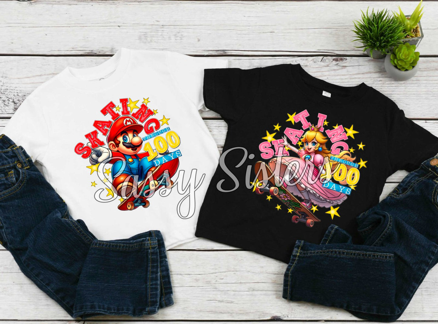 SKATING THROUGH 100 DAYS PRINCESS PEACH/MARIO - TRANSFER