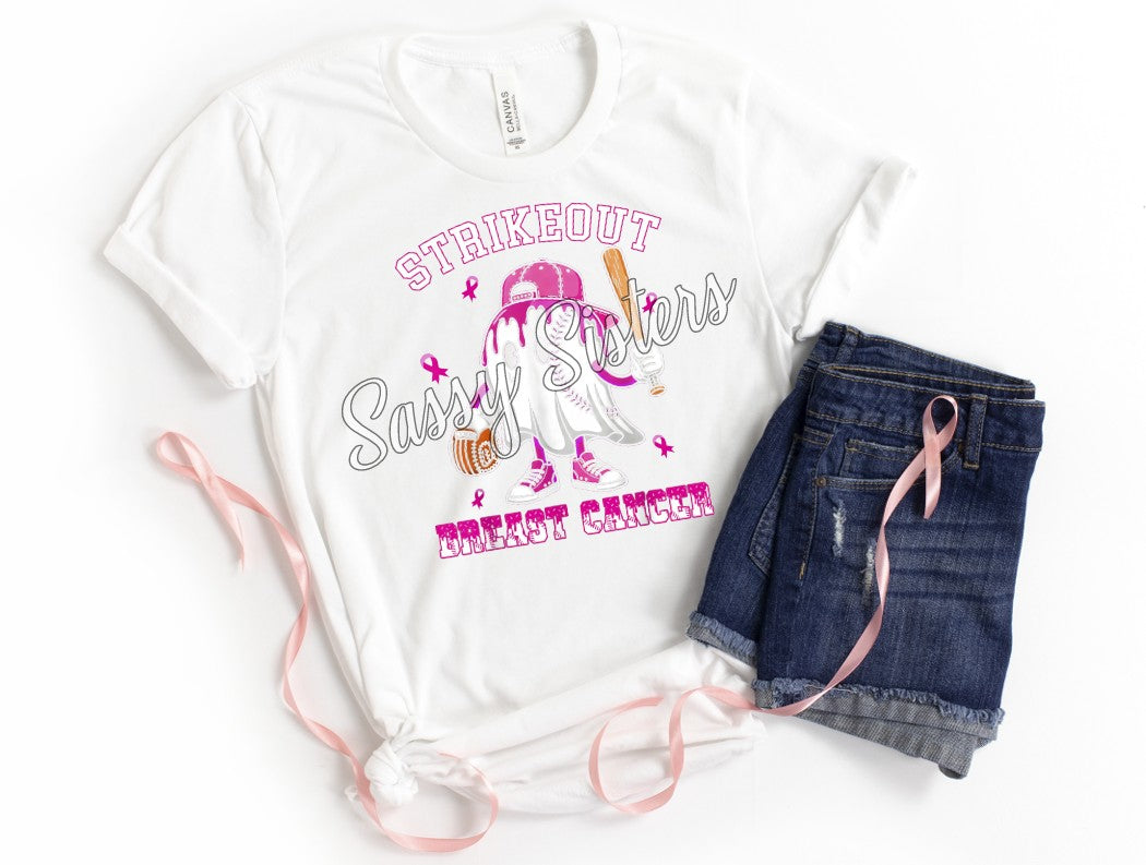 STRIKEOUT BREAST CANCER GHOST