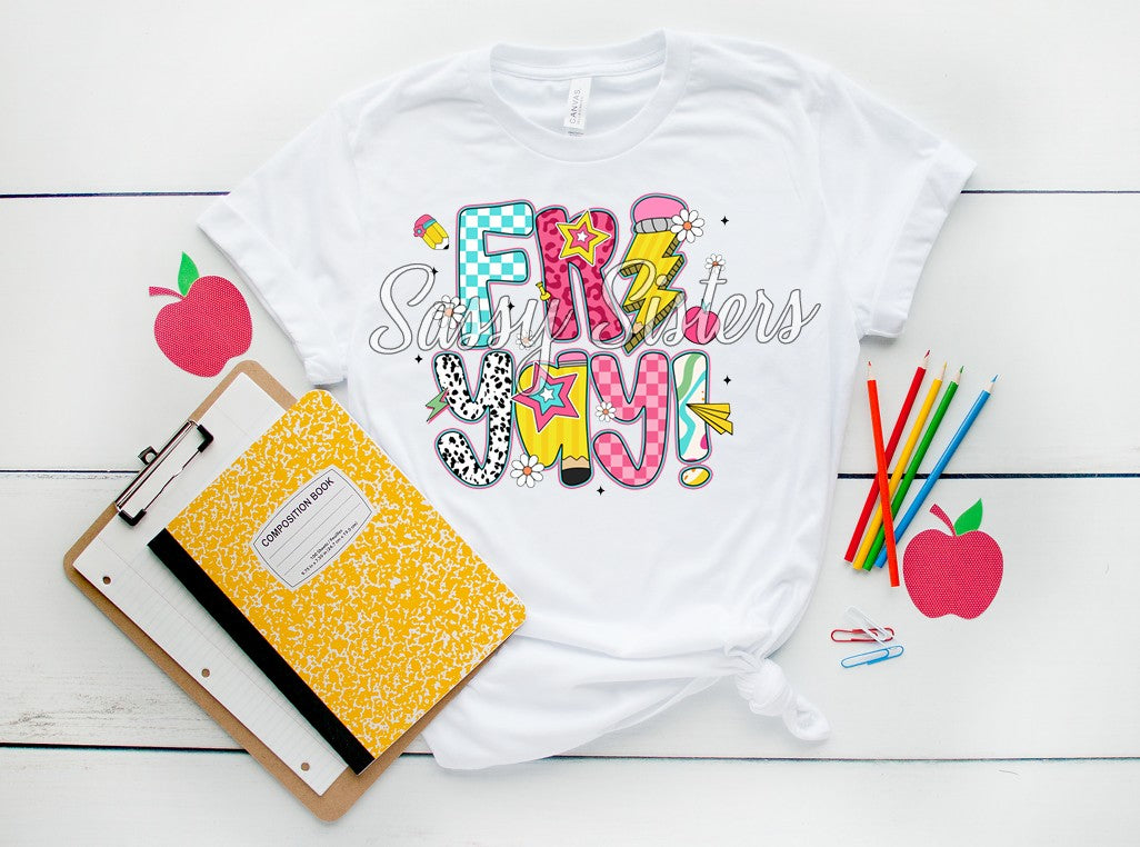 FriYAY PENCIL LIGHTNING BOLT