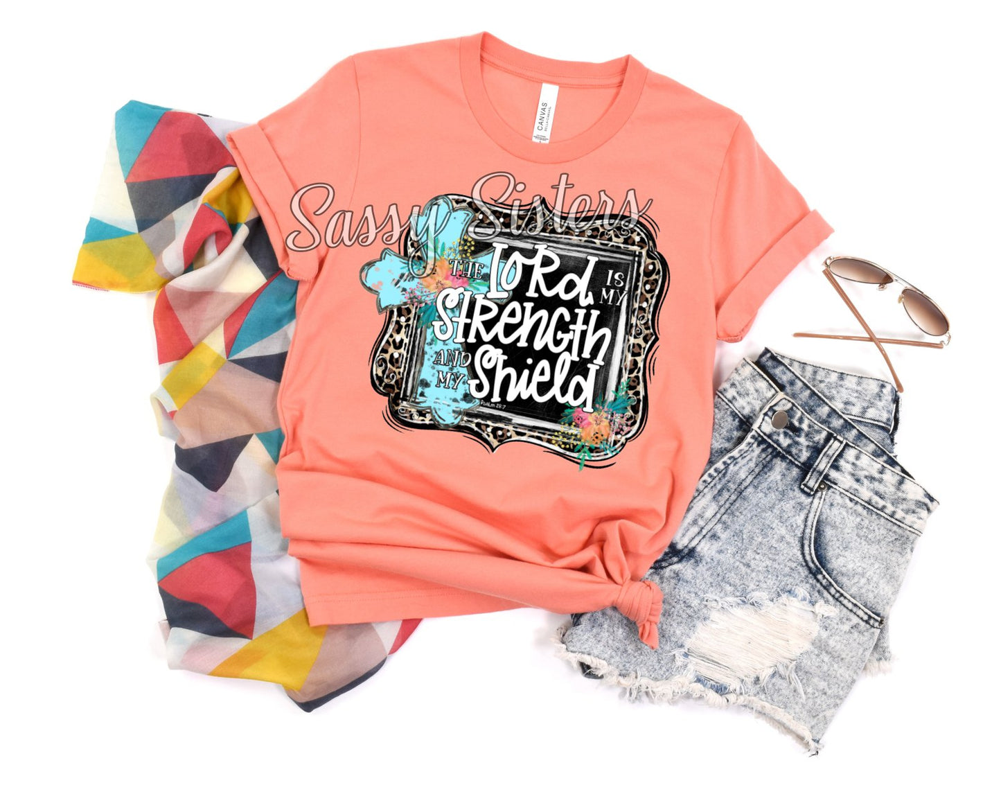 THE LORD IS MY STRENGTH AND MY SHIELD - TRANSFER