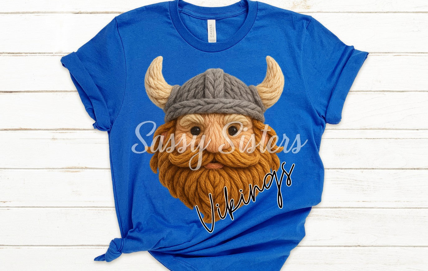 FAUX YARN MASCOT- VIKINGS