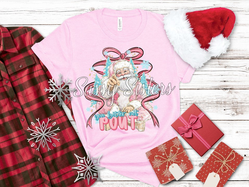 YOU BETTER NOT POUT COQUETTE BOW