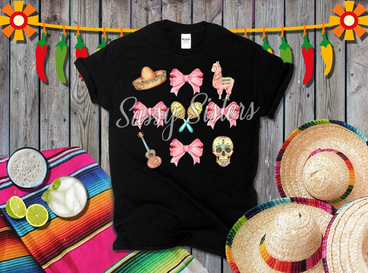 CINCO DE MAYO COQUETTE BOWS