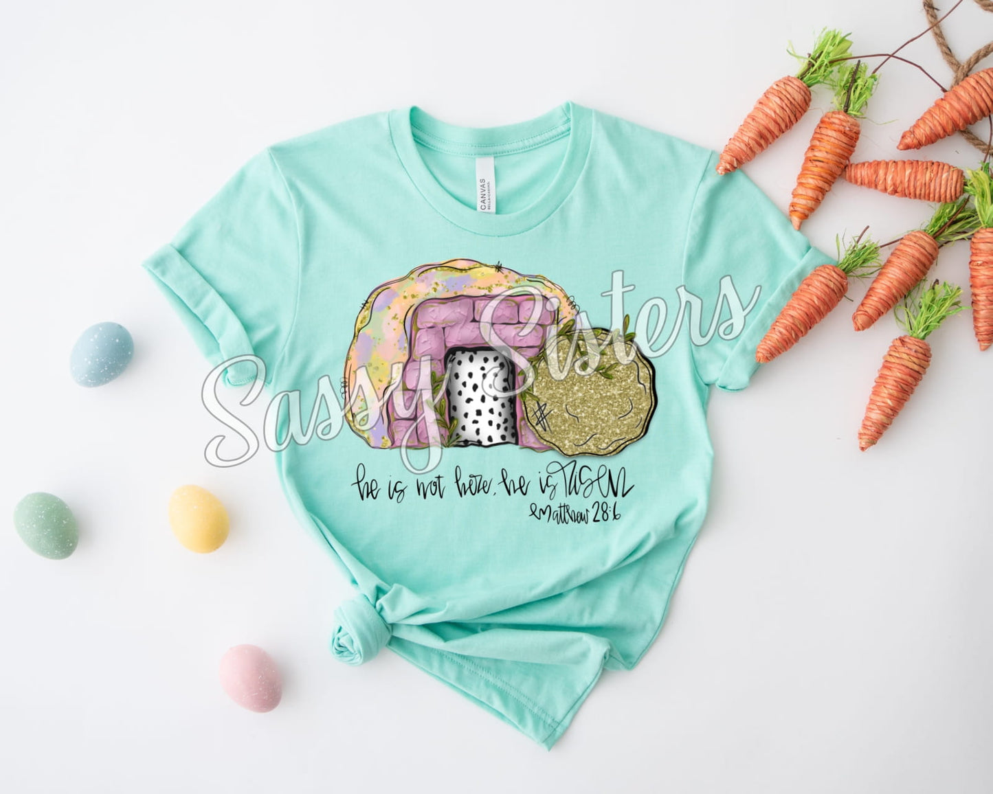 HE IS NOT HERE. HE IS RISEN. TOMB - TRANSFER