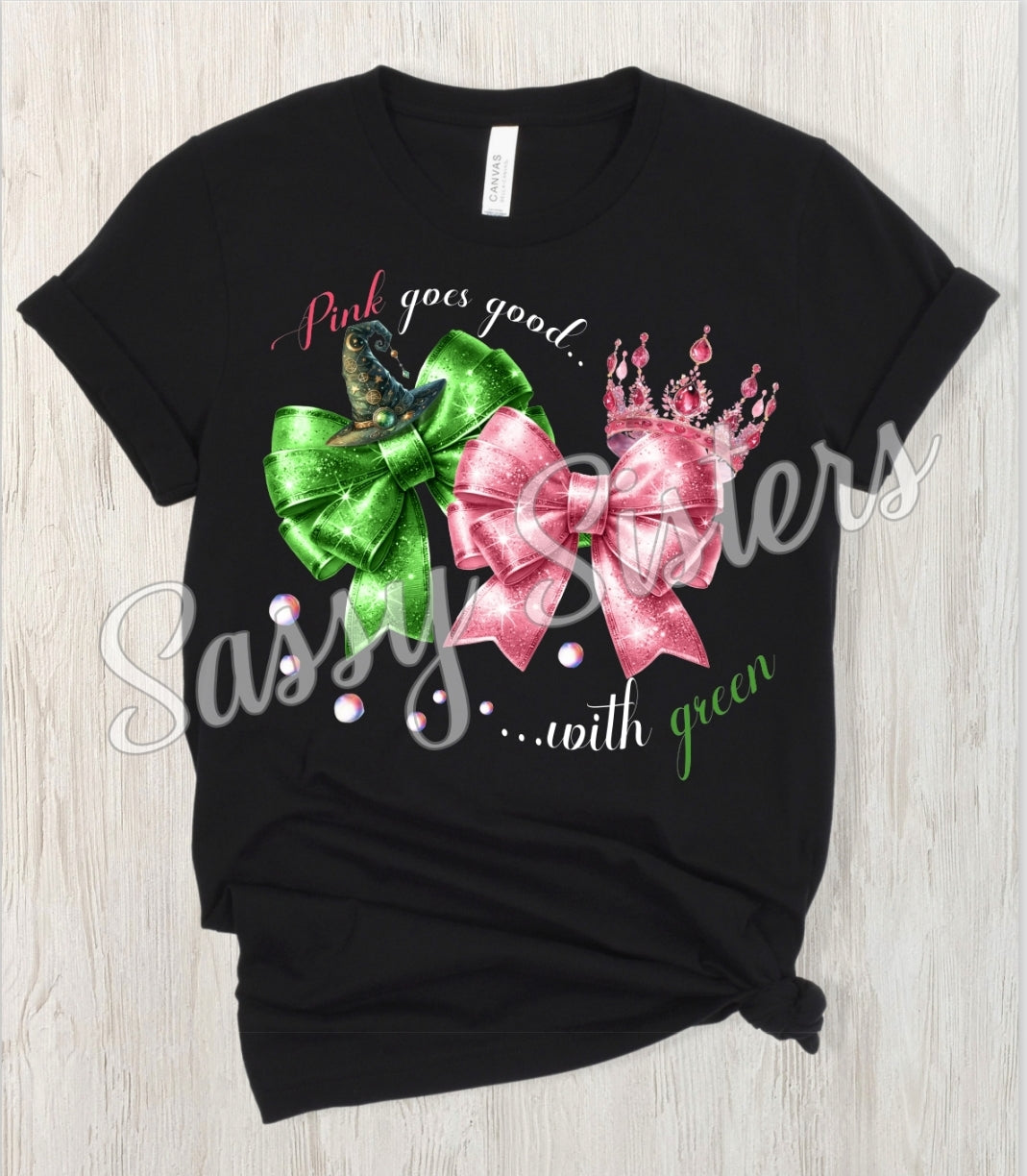 PINK GOES GOOD WITH GREEN - TRANSFER