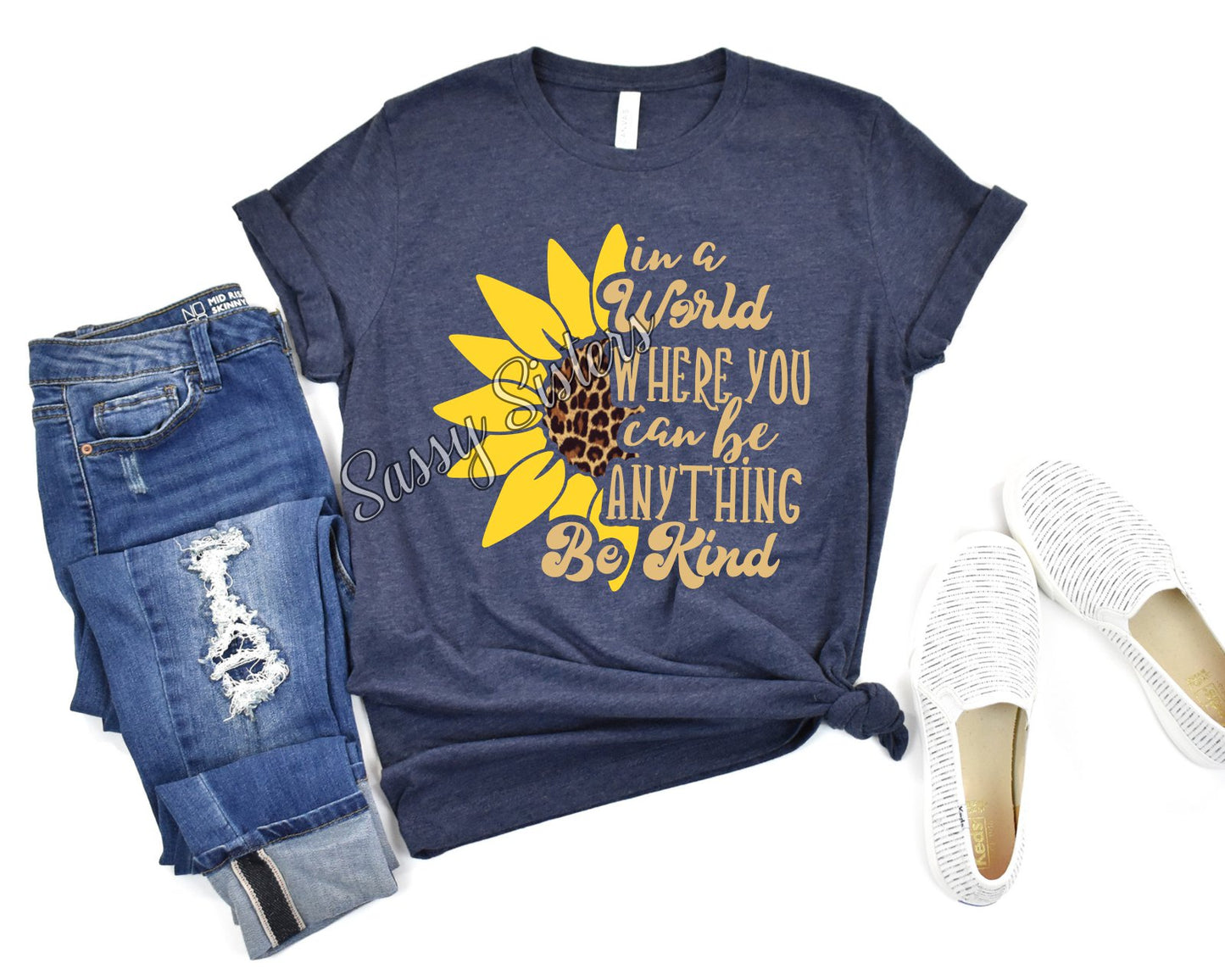 BE KIND SUNFLOWER - TRANSFER