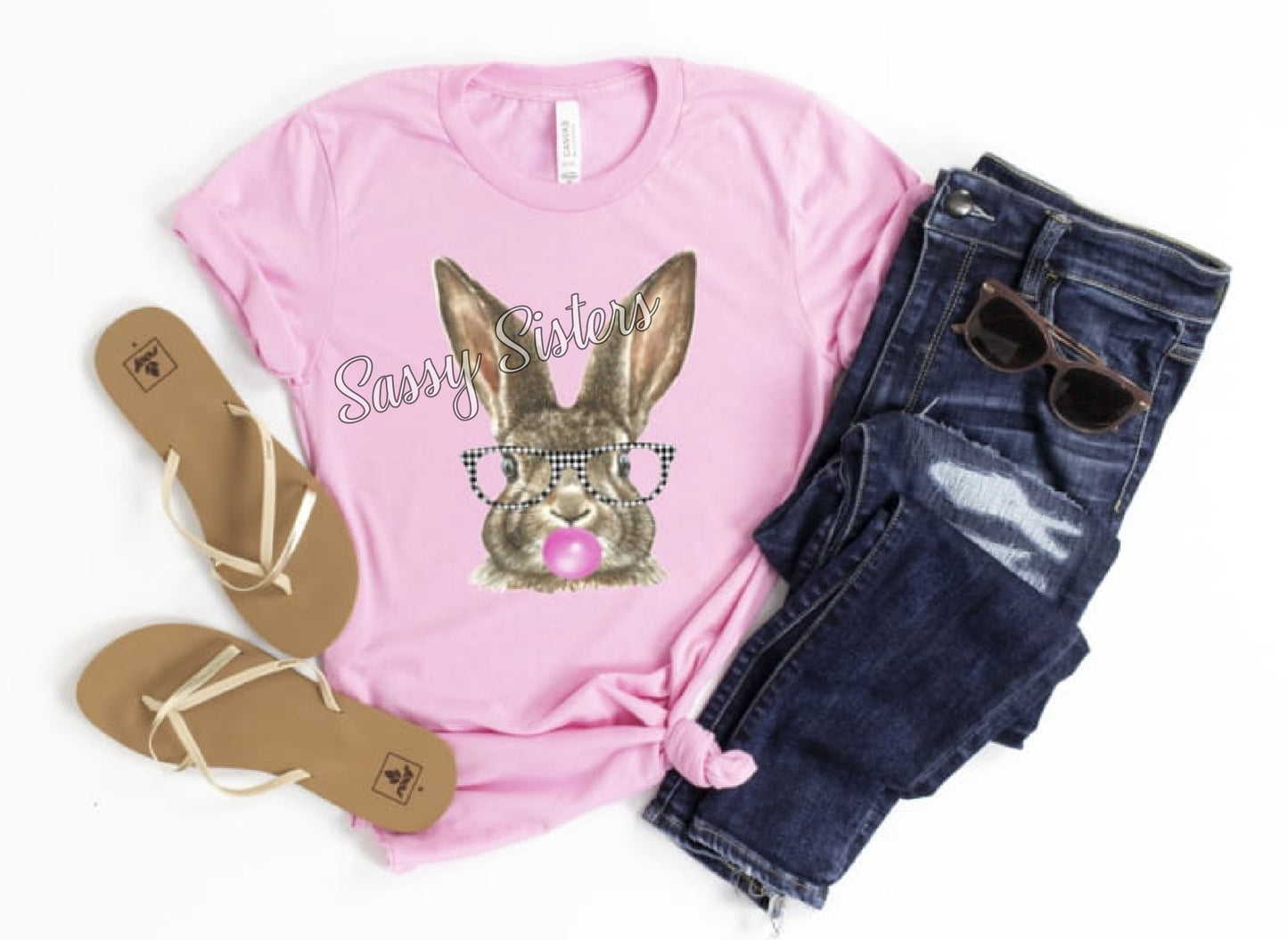 BUBBLE BLOWING BUNNY - TRANSFER