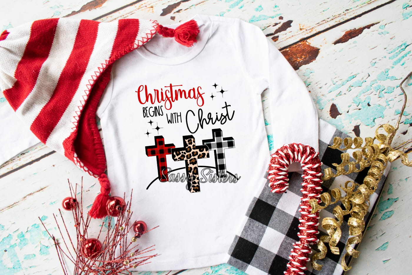 CHRISTMAS BEGINS WITH CHRIST - TRANSFER