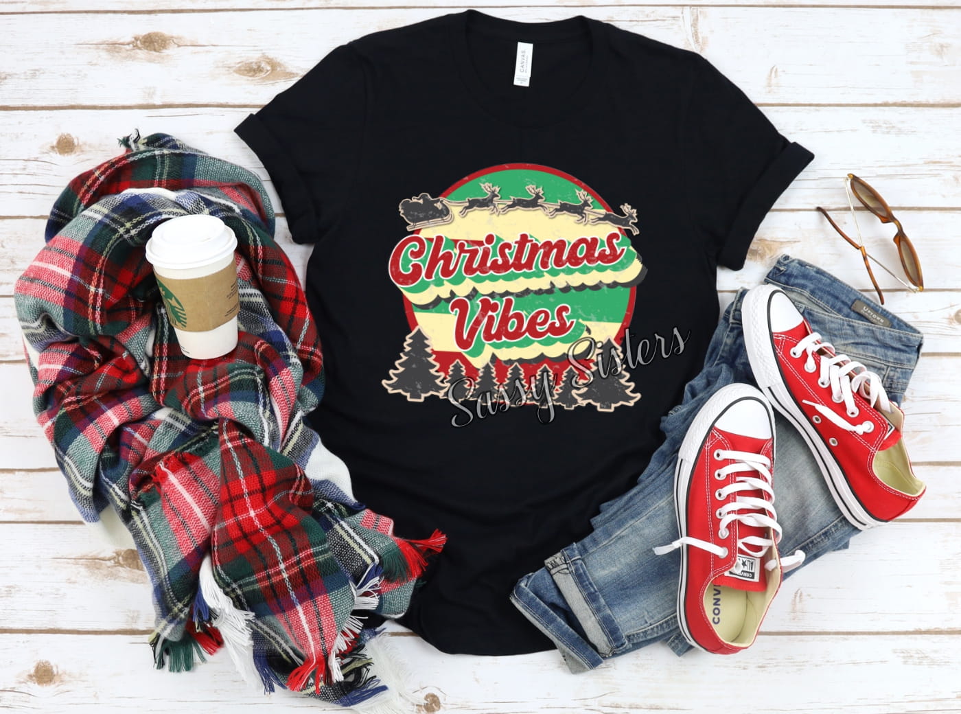 CHRISTMAS VIBES RETRO - TRANSFER