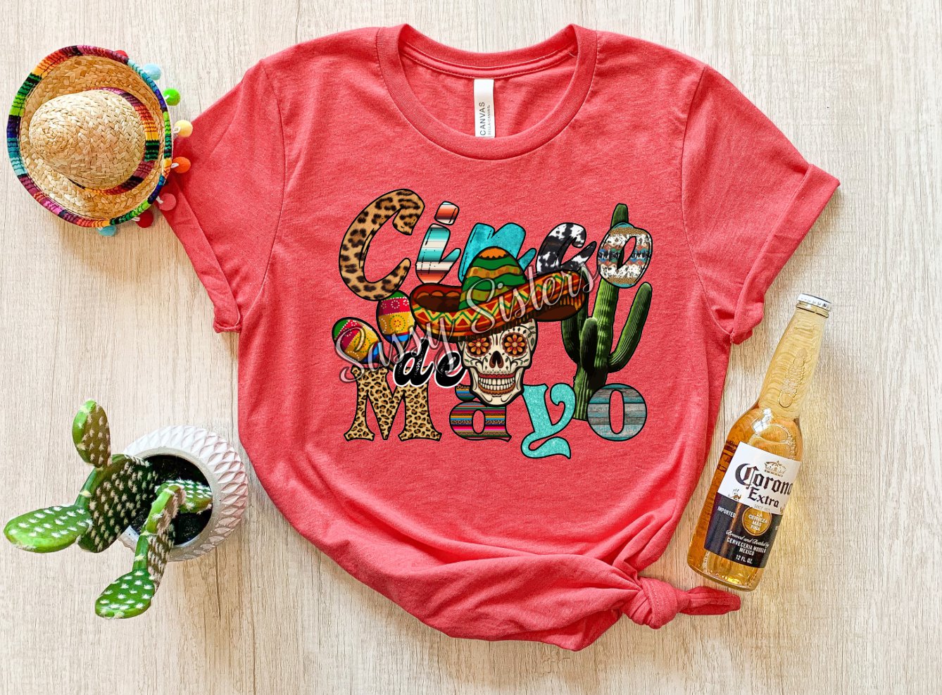 CINCO DE MAYO SKULL - TRANSFER