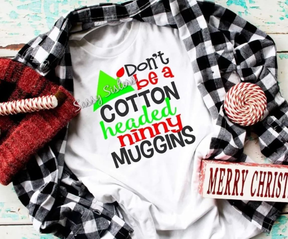 COTTON HEAD NINNY MUGGINS - TRANSFER