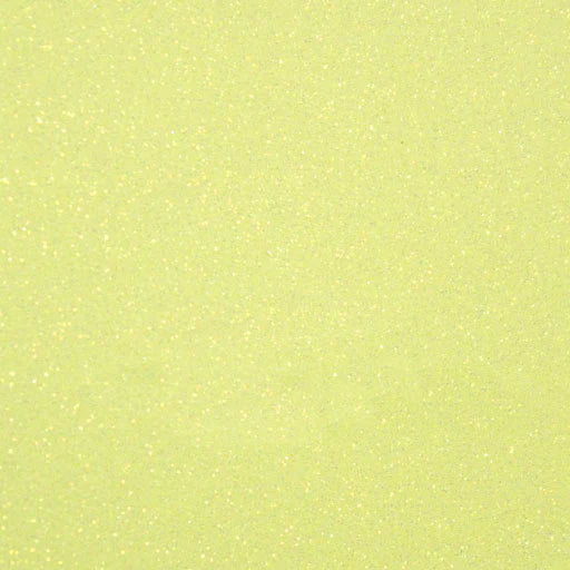 FLUORESCENT LEMON - HEAT TRANSFER VINYL/GLITTER