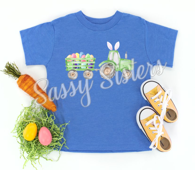 GREEN EGG TRACTOR - TRANSFER