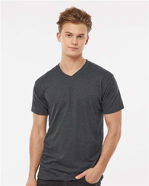 Tultex - Unisex Poly-Rich V-Neck T-Shirt