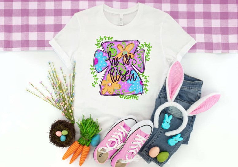 HE HAS RISEN CROSS - TRANSFER