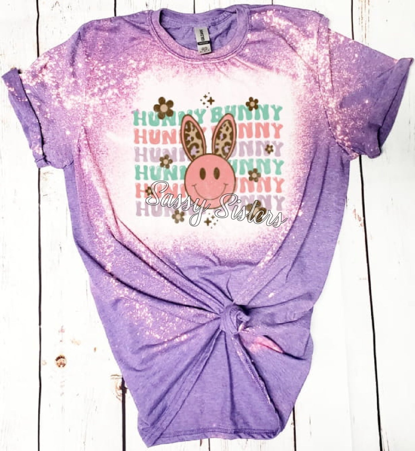 HUNNY BUNNY RETRO SMILY - TRANSFER