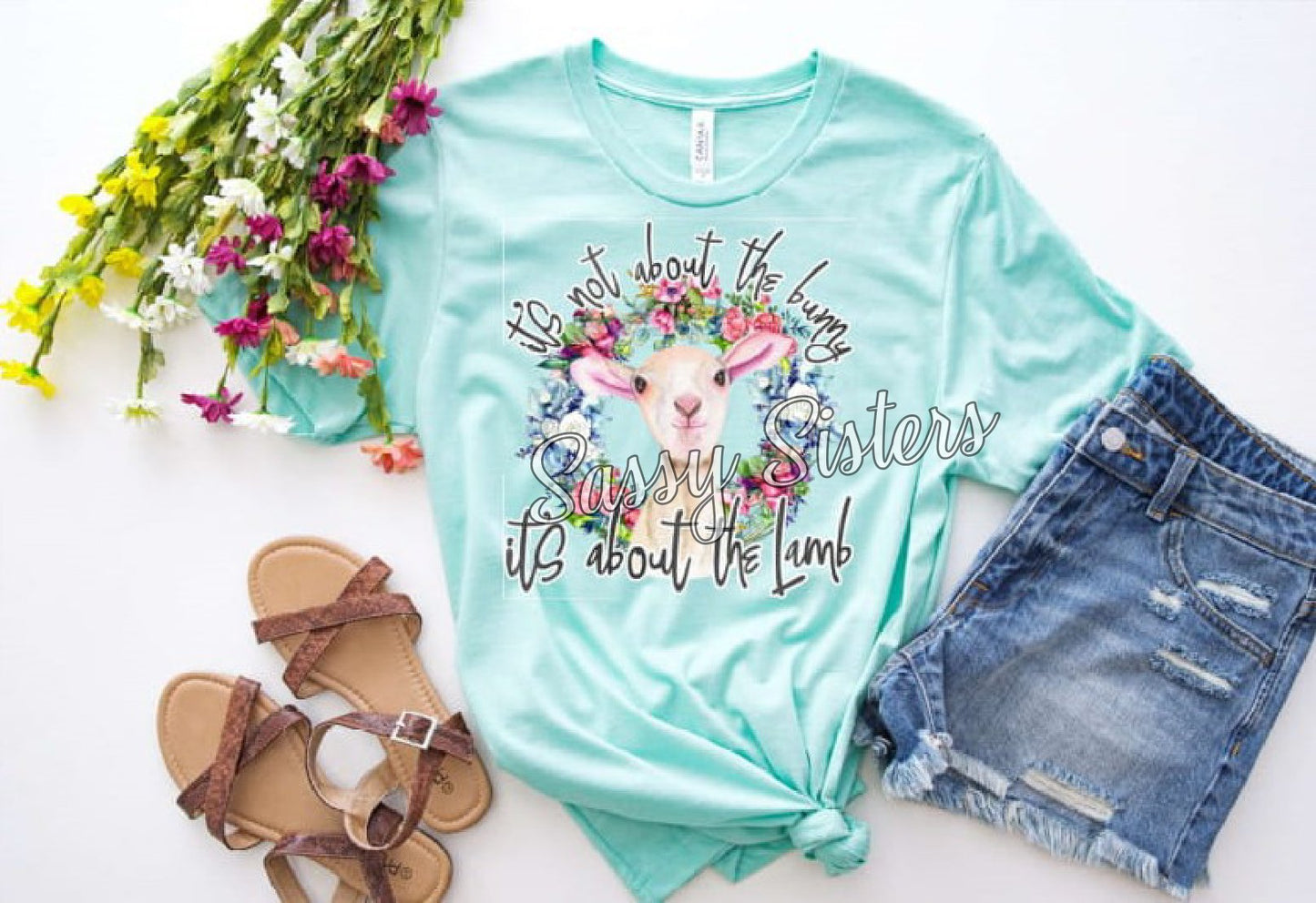 IT'S NOT ABOUT THE BUNNY IT'S ABOUT THE LAMB - TRANSFER