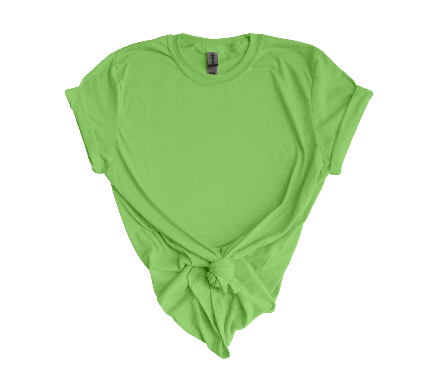 ADULT GILDAN LIME GREEN -SHORT SLEEVE T-SHIRT