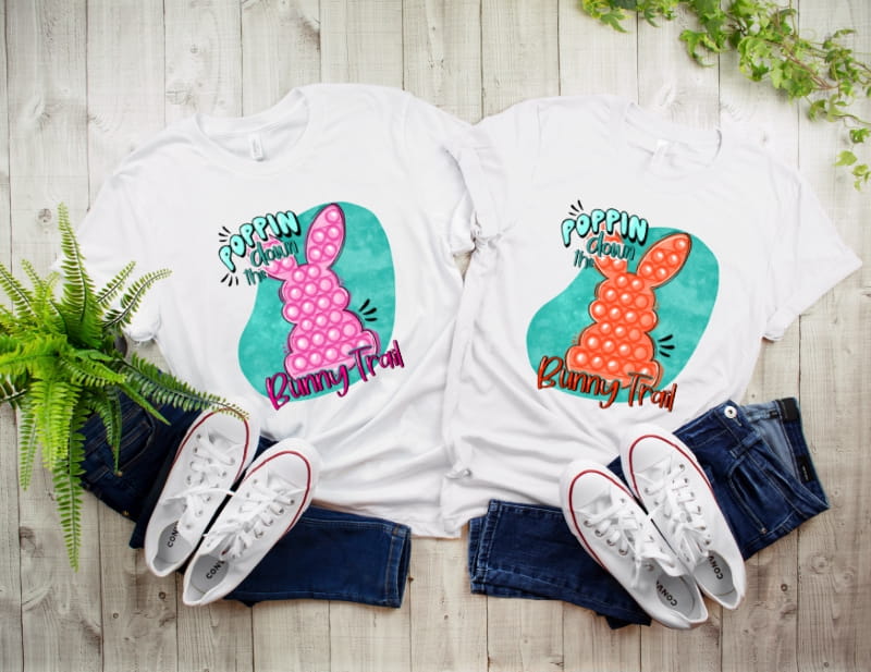 POPPIN DOWN THE BUNNY PATH - TRANSFER