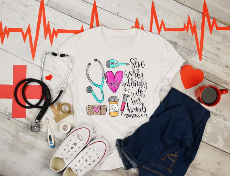 SHE WORKS WILLINGLY NURSE - TRANSFER