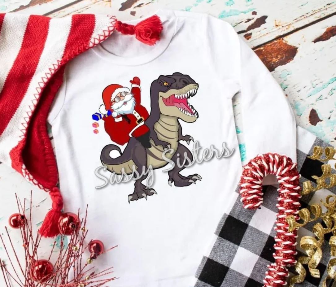 T-REX SANTA - TRANSFER