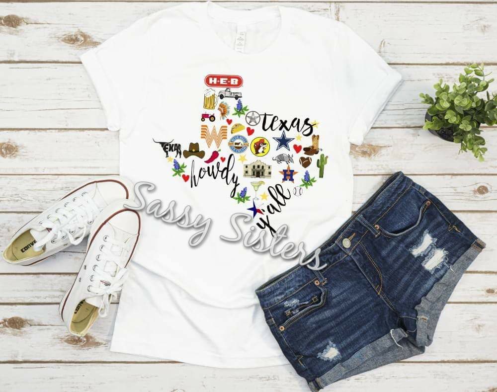 TEXAS COLLAGE - TRANSFER