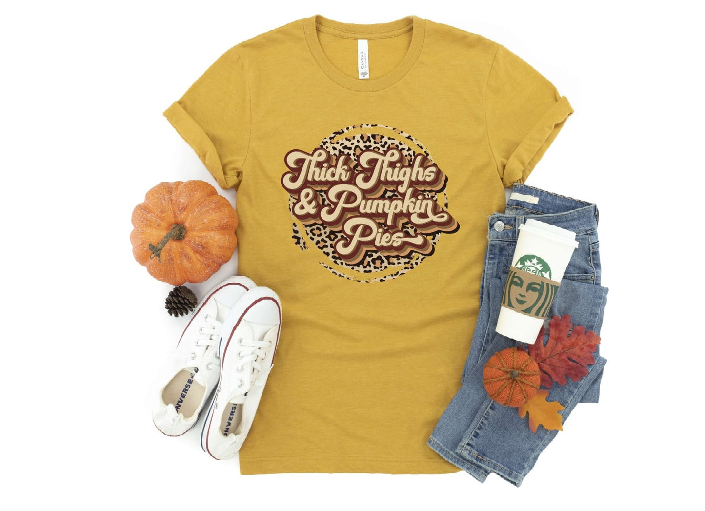 THICK THIGHS AND PUMPKIN PIES - TRANSFER