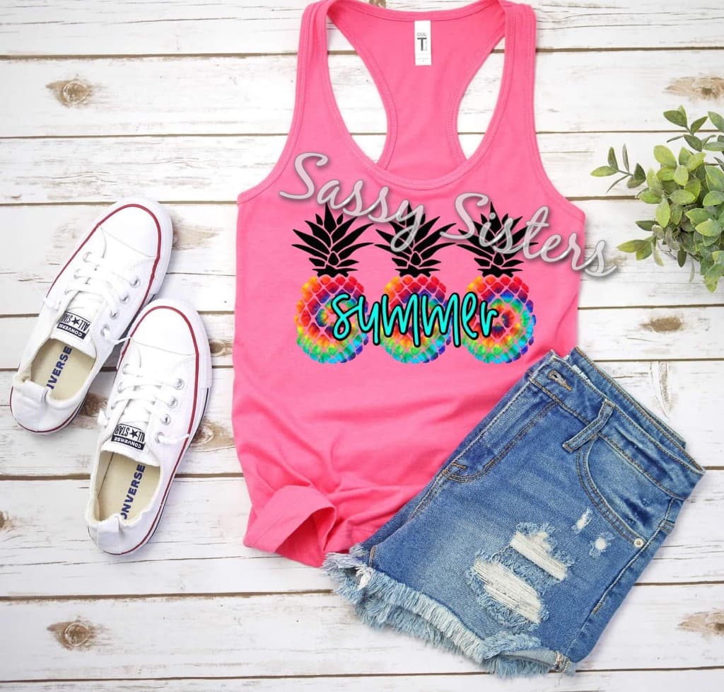 TYE DIE PINAPPLE - TRANSFER