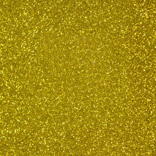YELLOW GOLD-HEAT TRANSFER VINYL/GLITTER
